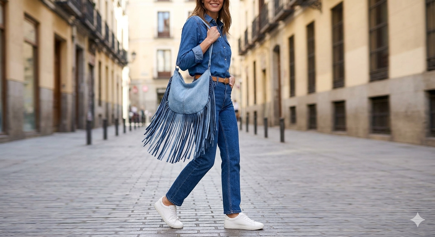 Flecos en tu día a día: Guía práctica para elevar tus outfits de Denim a Elegante