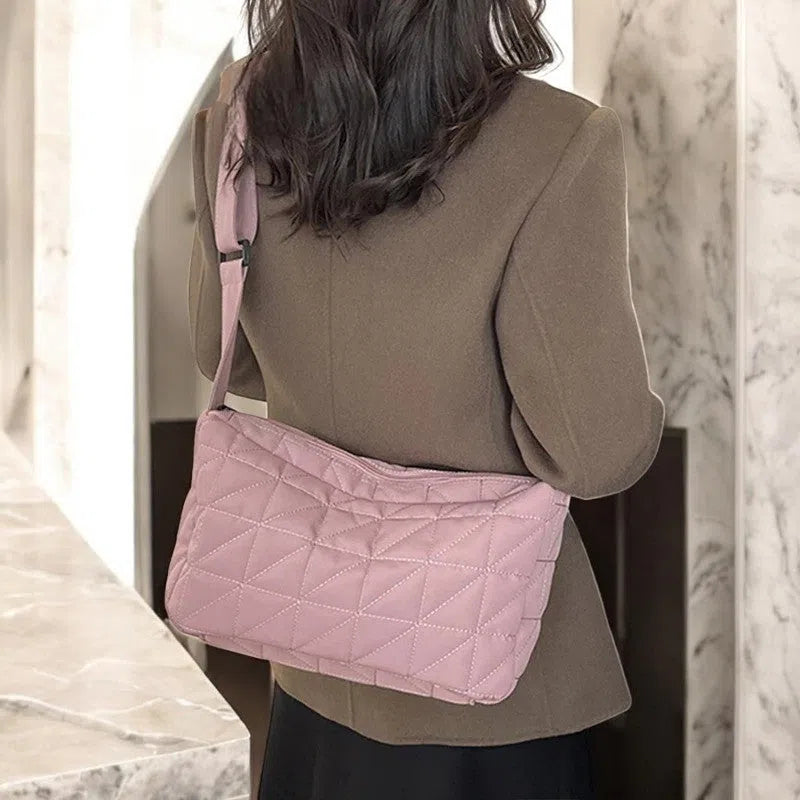 Bolso Bandolera Acolchada Casual