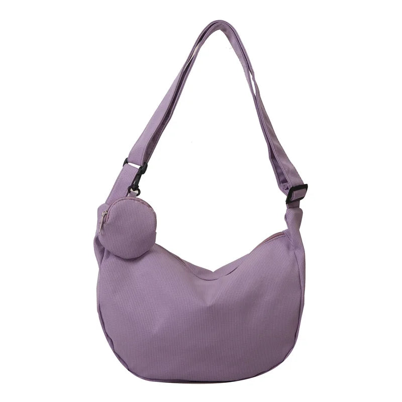 Bolso Bandolera Cruzado de Lona Colores