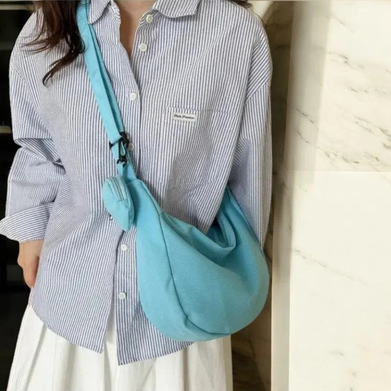 Bolso Bandolera Cruzado de Lona Colores