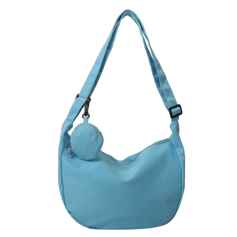 Bolso Bandolera Cruzado de Lona Colores