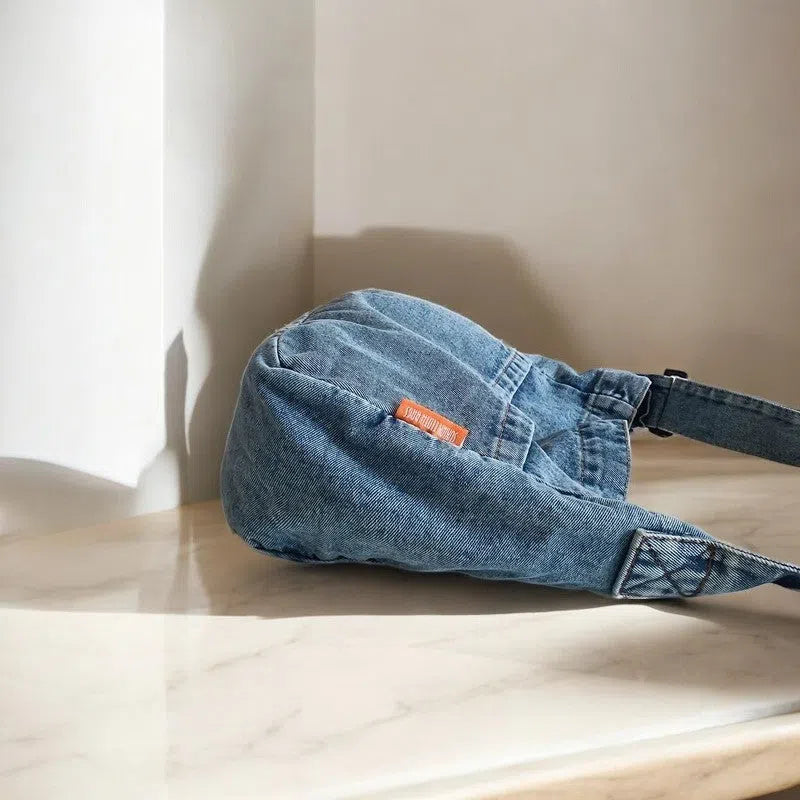 Bolso Bandolera Denim Retro Vintage
