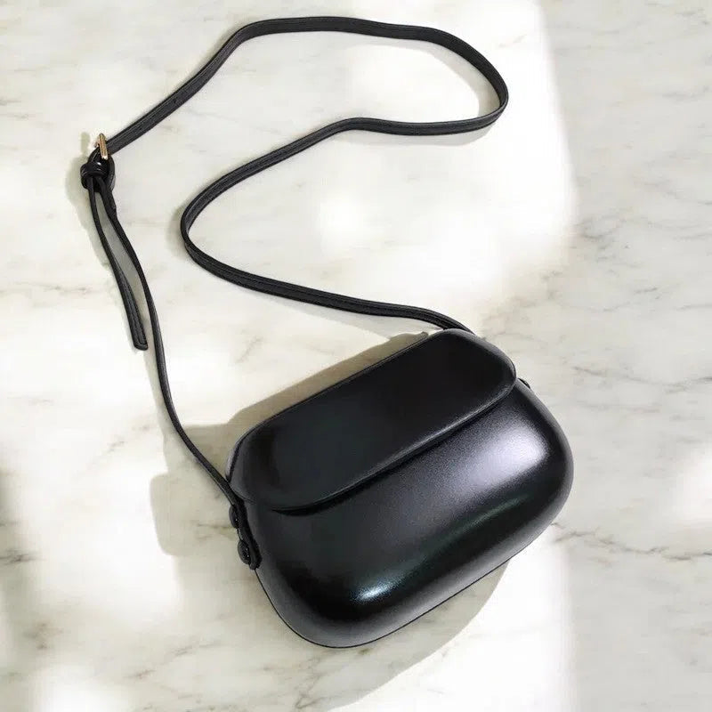 Bolso Bandolera TPU de Broche Negro