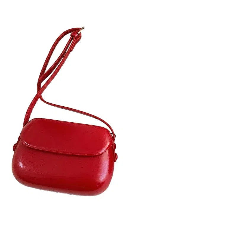 Bolso Bandolera TPU de Broche Rojo