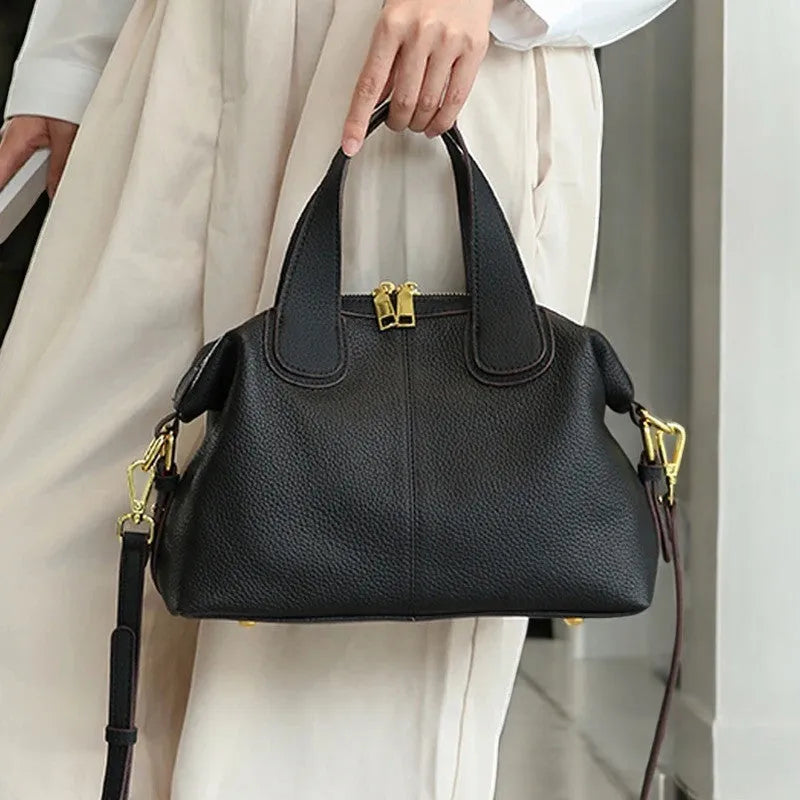 Bolso Bandolera de Cuero de Vaca