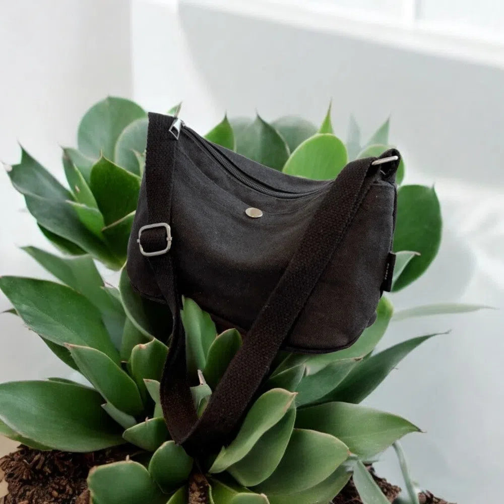 Bolso Bandolera de Lona Vintage