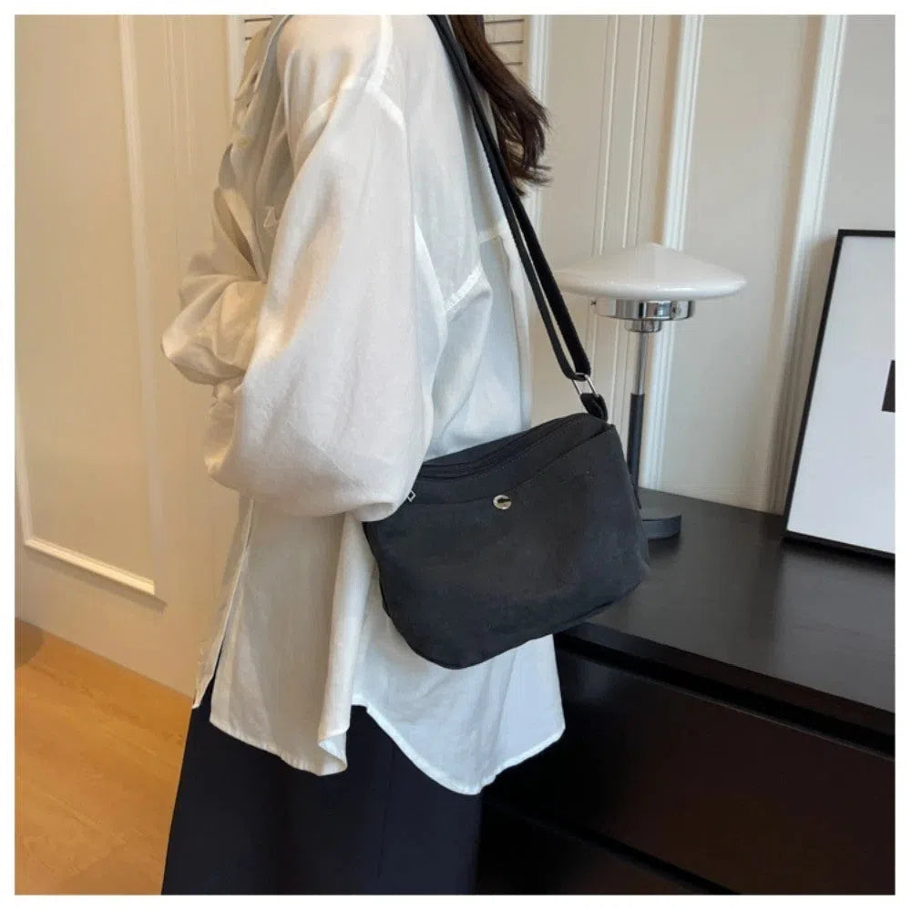 Bolso Bandolera de Lona Vintage