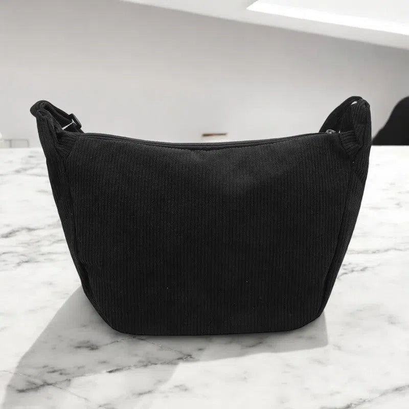 Bolso Bandolera de Pana Clásica