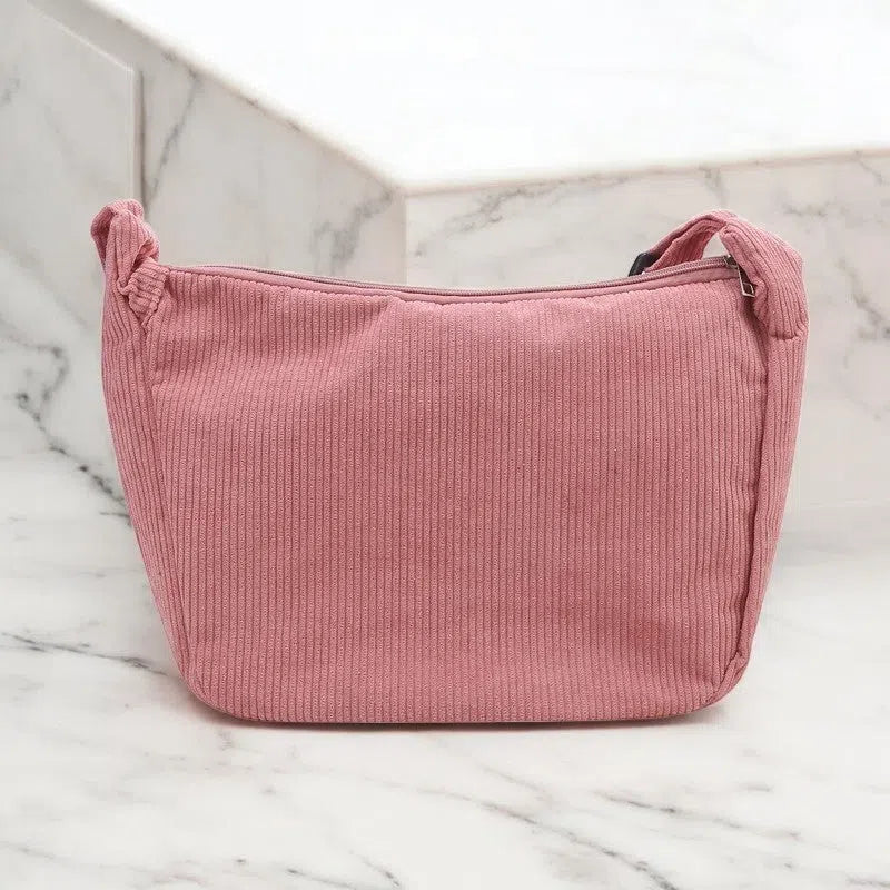 Bolso Bandolera de Pana Clásica Colores