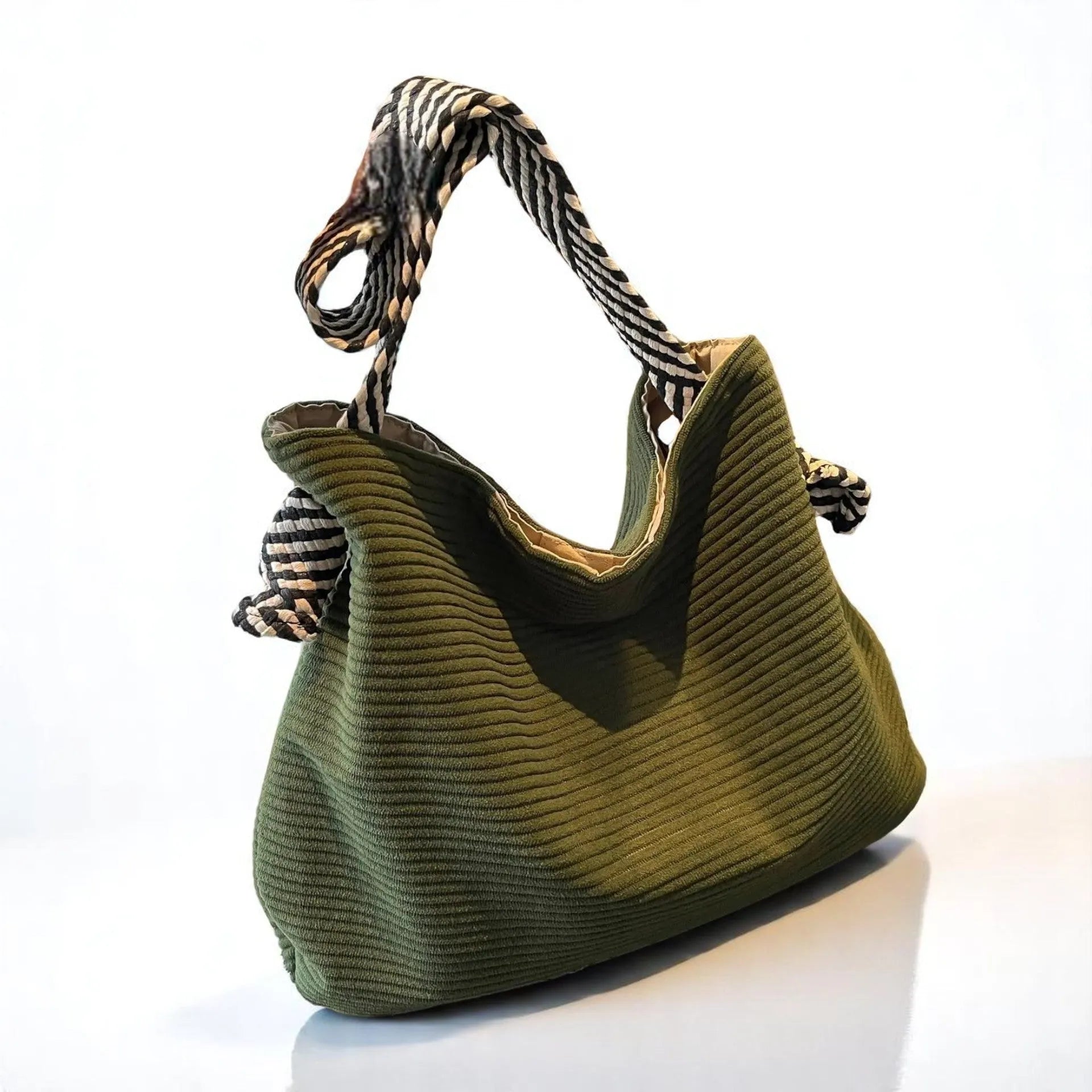 Bolso Bandolera de Pana Suave para Mujer | Elegancia y Comodidad Diaria