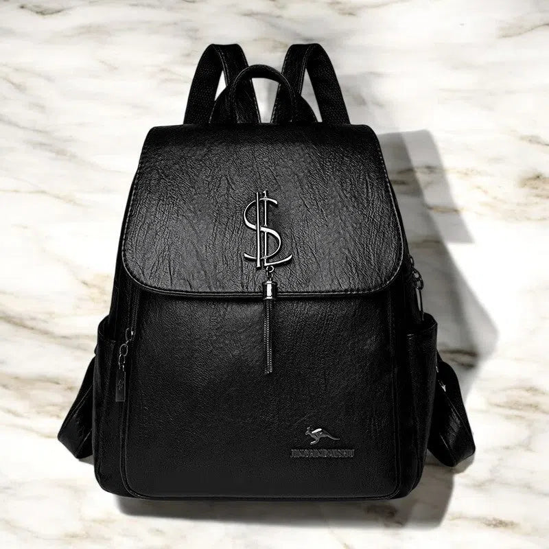 Bolso Mochila Premium de Cuero