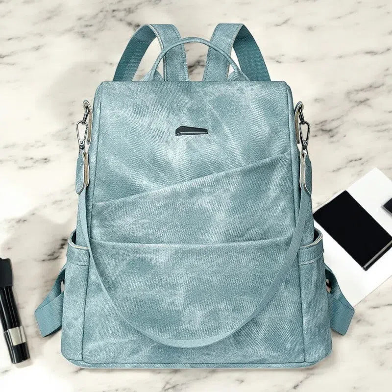 Bolso Mochila de Patrón Manchado