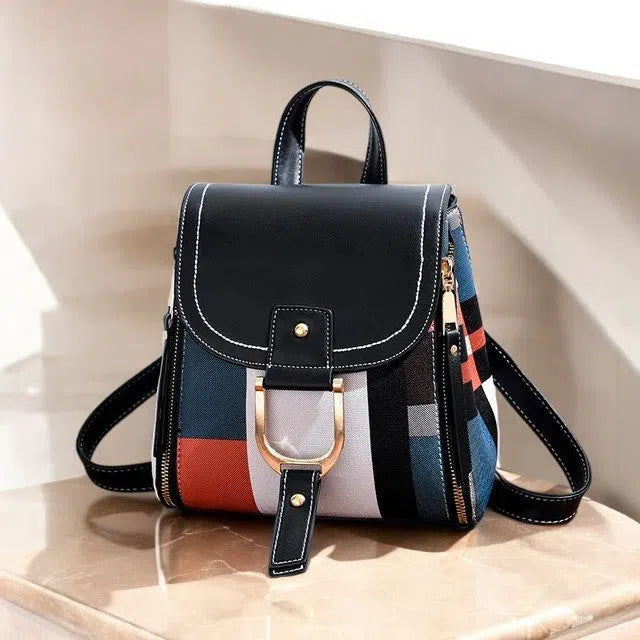 Bolso Mochila y Bandolera Mini de PU