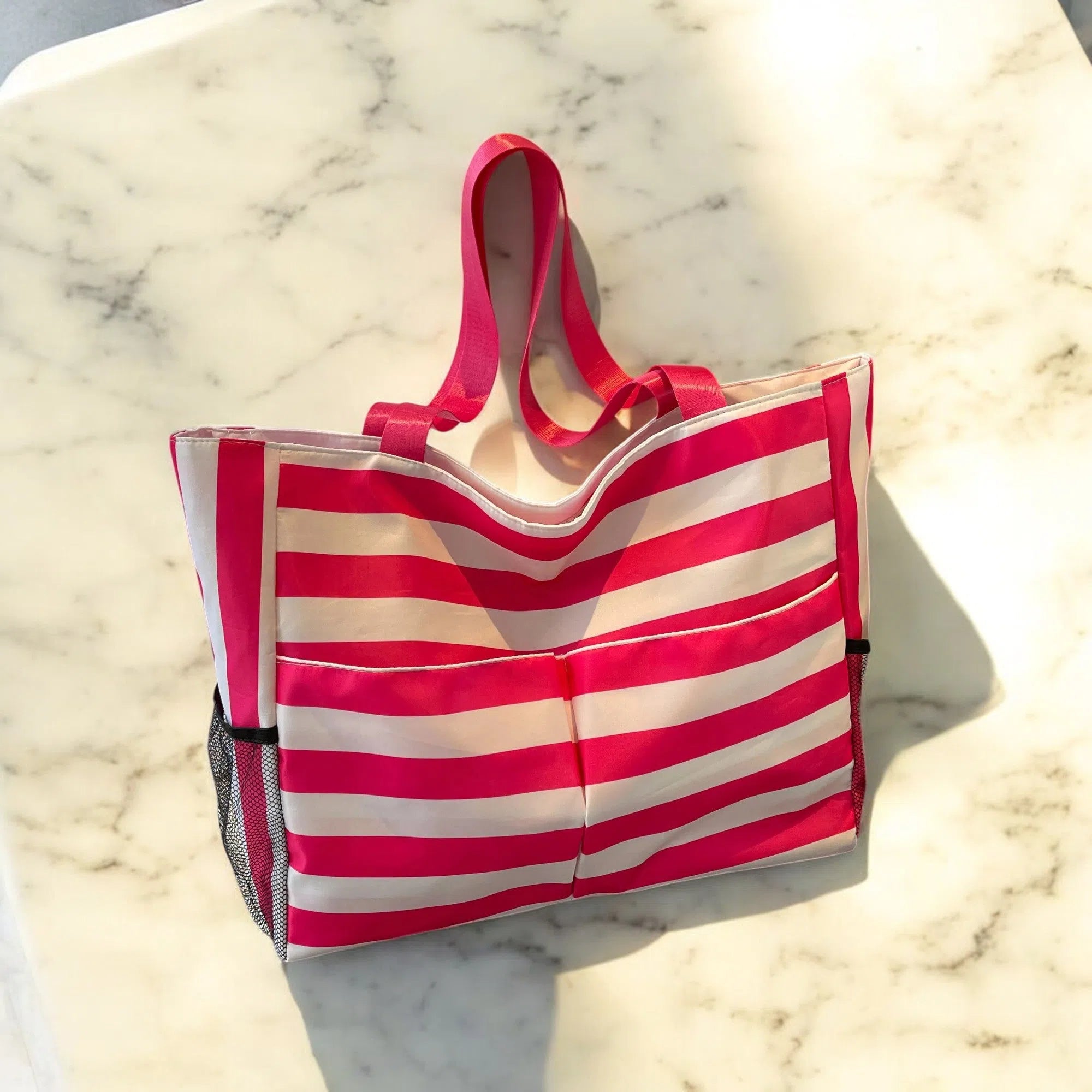 Bolso Playa Oversize de Rayas