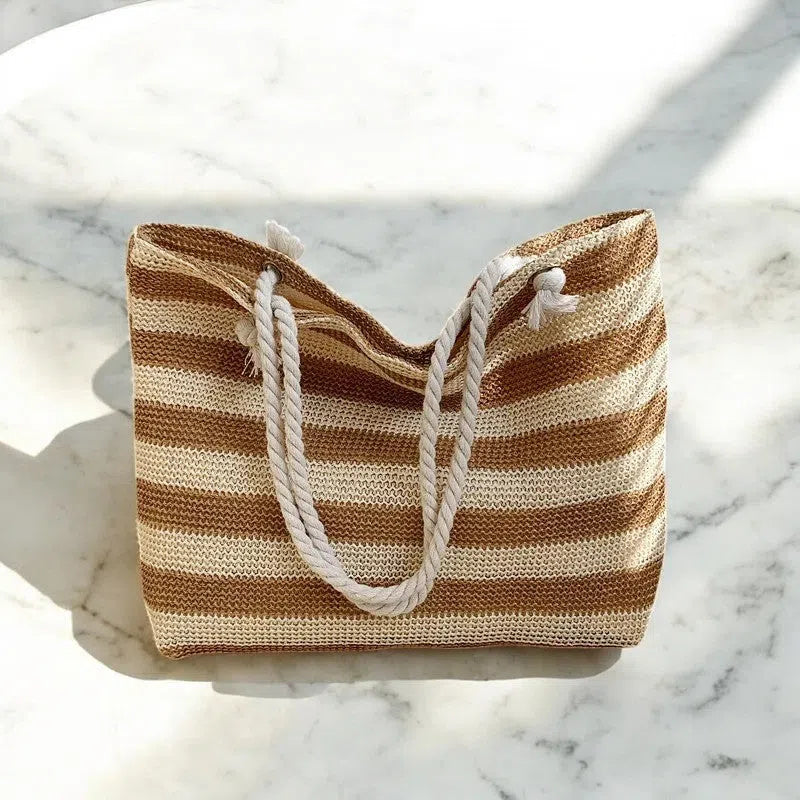 Bolso Playa con Rayas