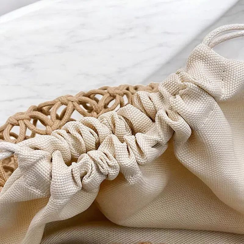 Bolso Rafia Tejido Suave