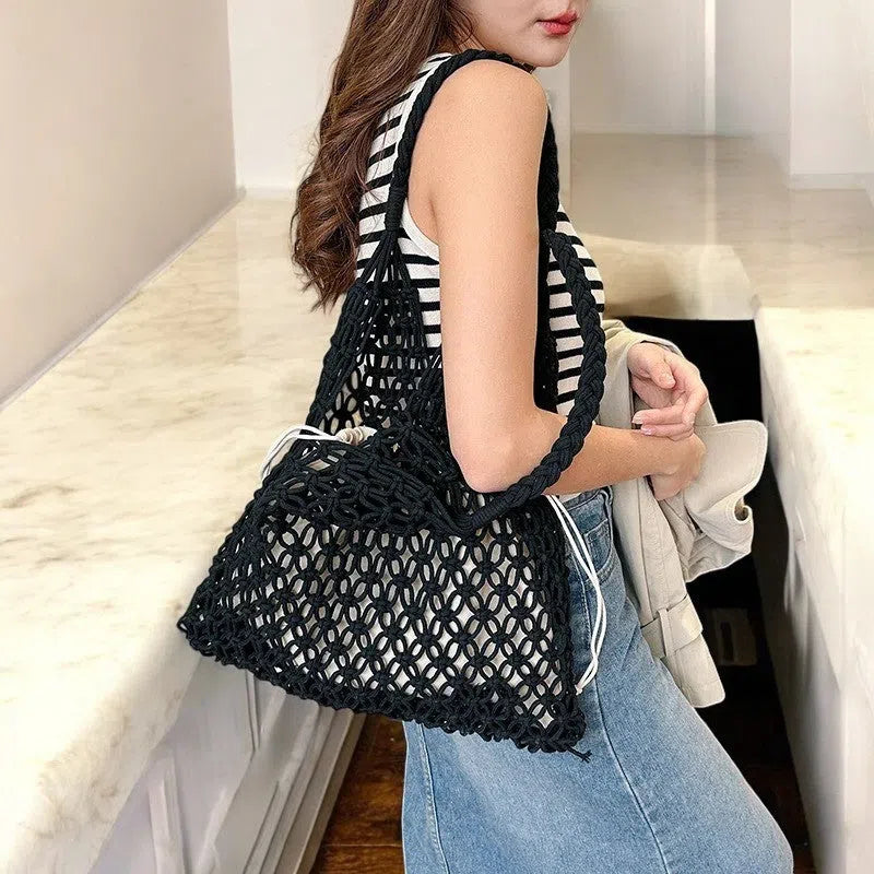 Bolso Rafia Tejido Suave