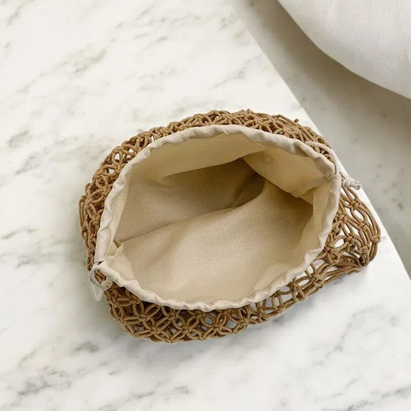 Bolso Rafia Tejido Suave