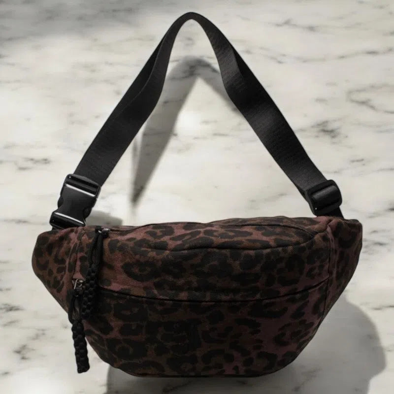 Bolso Riñonera Leopardo