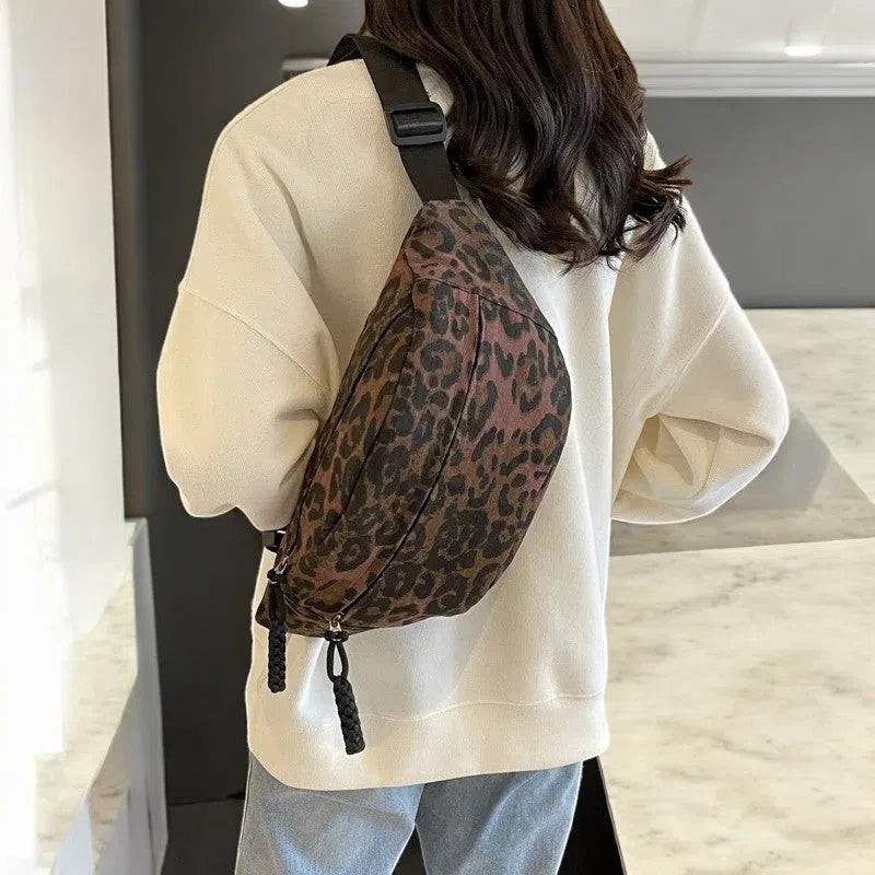 Bolso Riñonera Leopardo