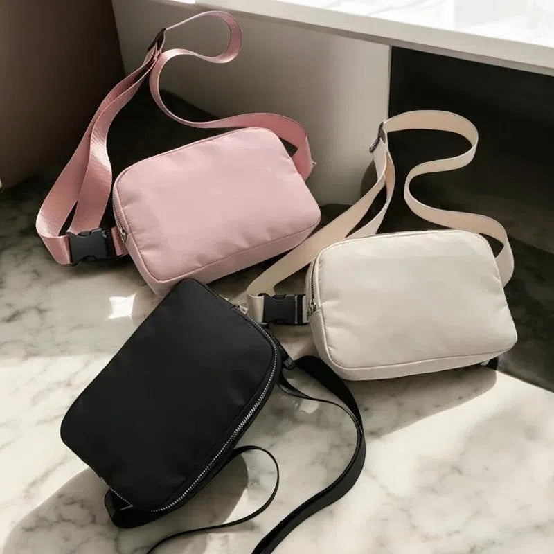 Bolso Riñonera Minimalista de Nylon Casual