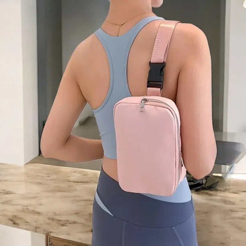 Bolso Riñonera Minimalista de Nylon Casual