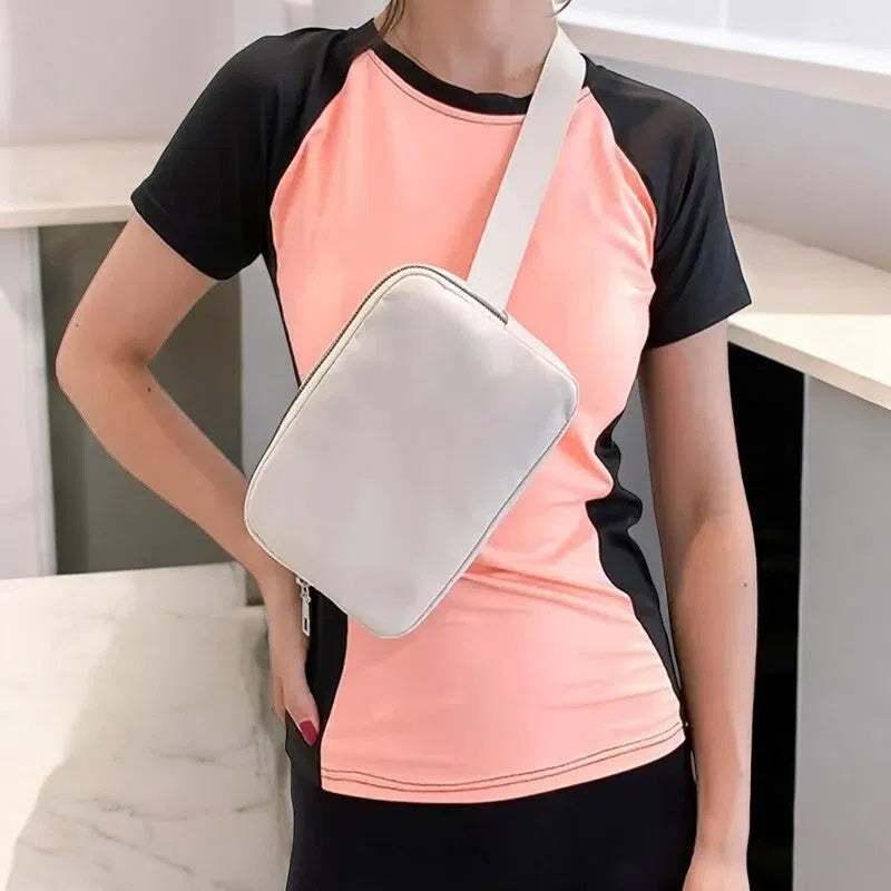 Bolso Riñonera Minimalista de Nylon Casual