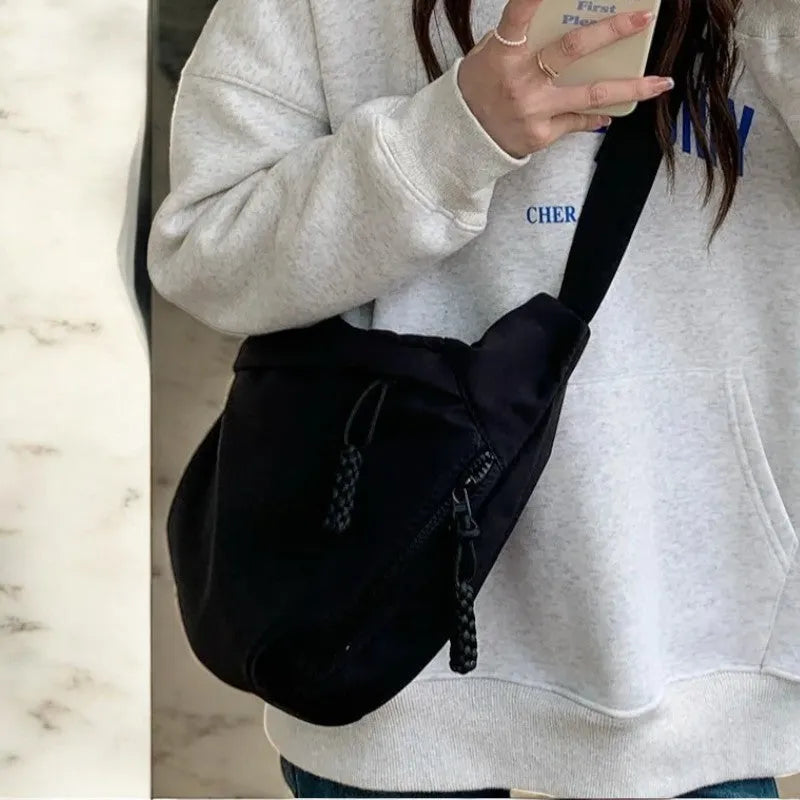 Bolso Riñonera de Nylon Cruzado