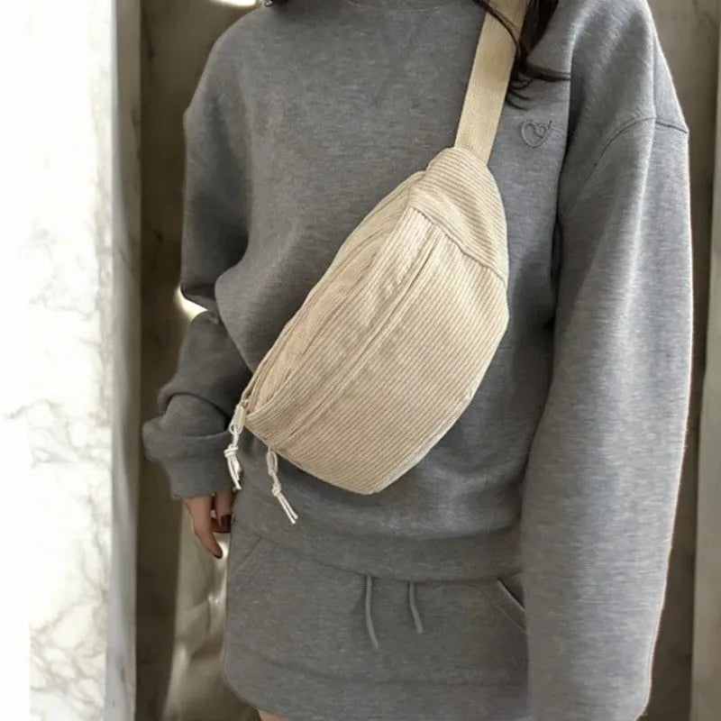 Bolso Riñonera de Pana