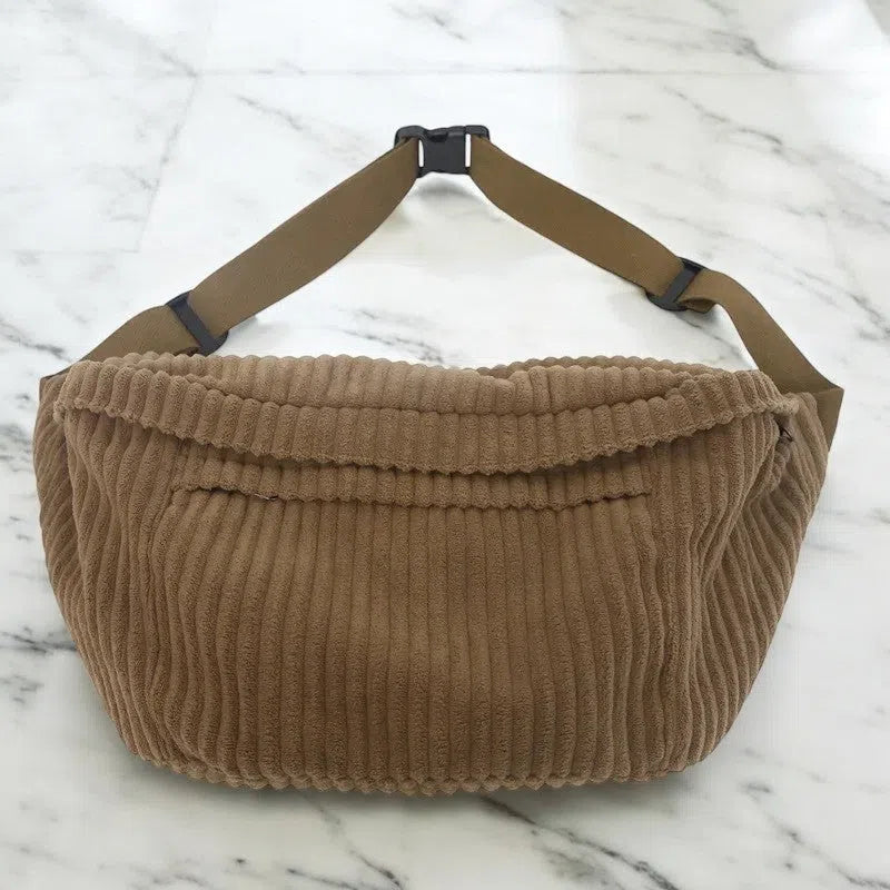 Bolso Riñonera de Pana Unisex