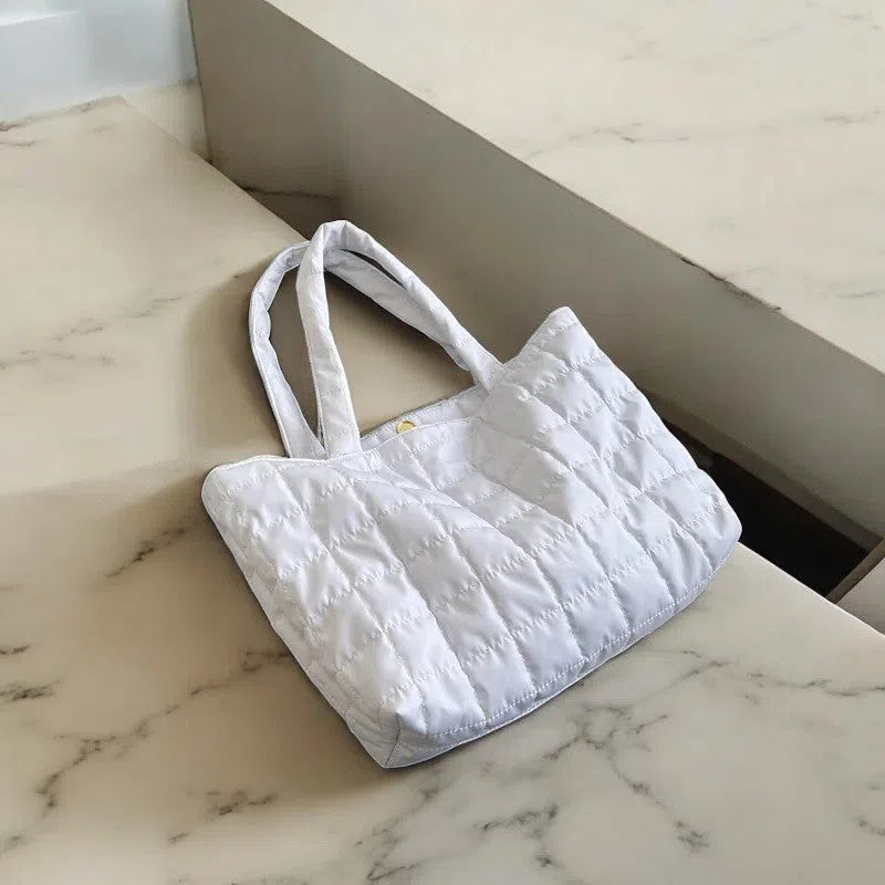 Bolso Shopper Acolchado Casual Básico