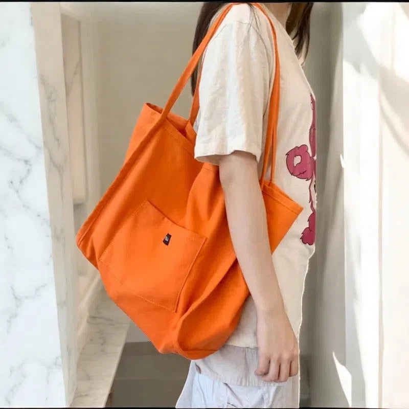 Bolso Shopper Amplio Neón