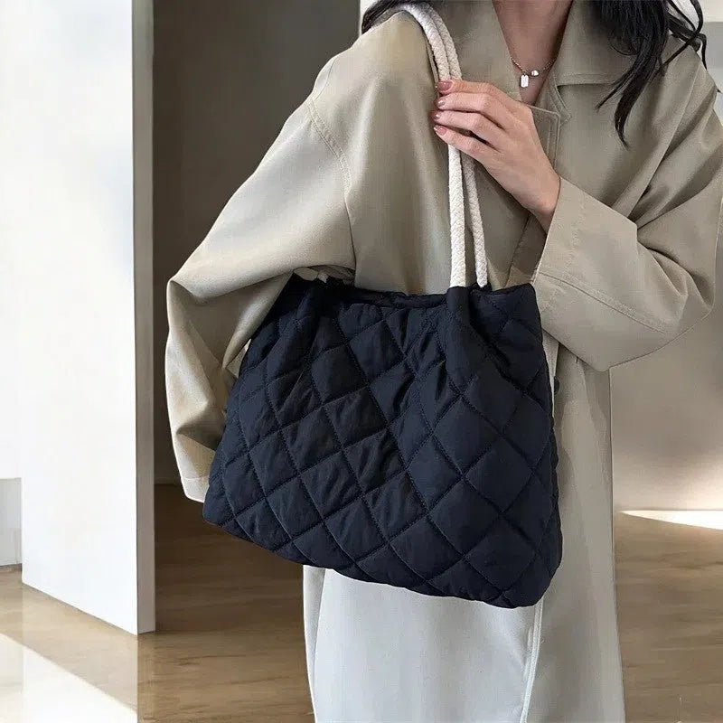 Bolso Shopper Nylon Negro