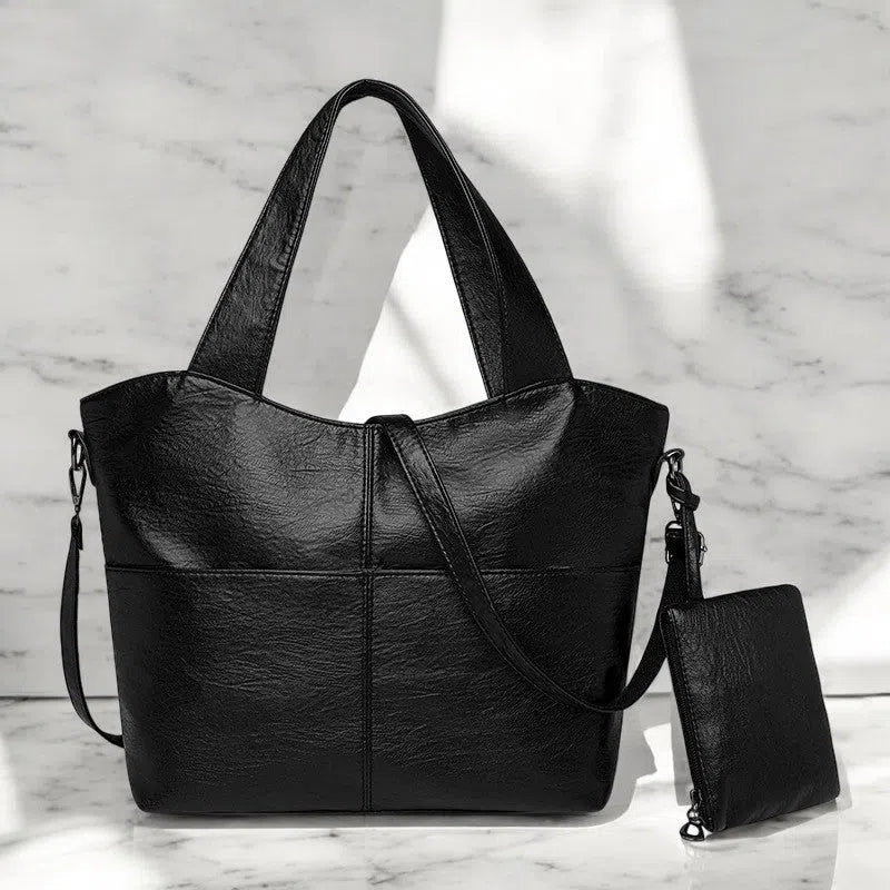 Bolso Shopper de Piel Sintética Básicos