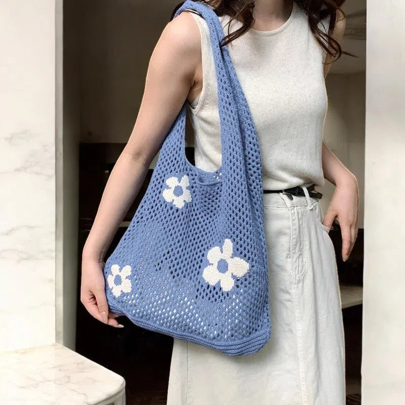 Bolso Shopper de Tejido de Algodón