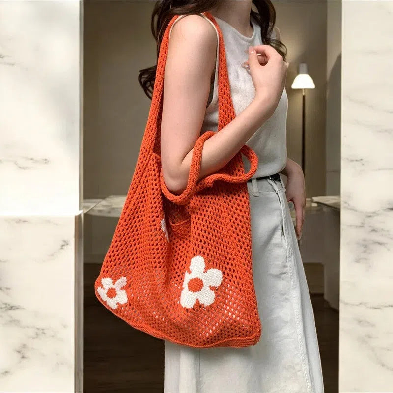 Bolso Shopper de Tejido de Algodón