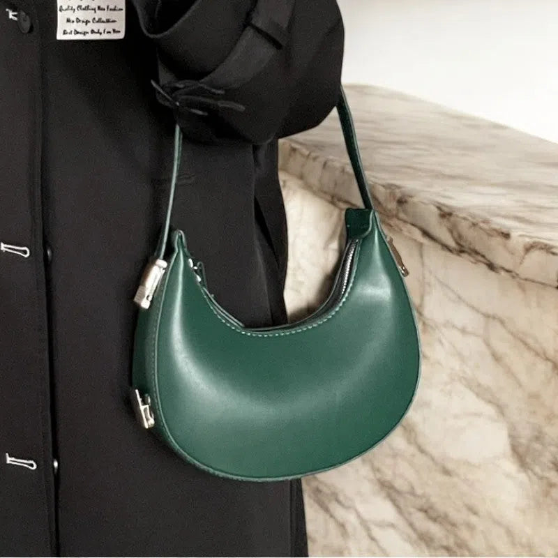 Bolso Tote Bag Hobo Minimalista Verde