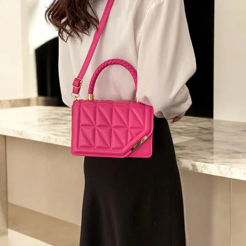 Bolso Tote Bag Mini Elegante Fucsia