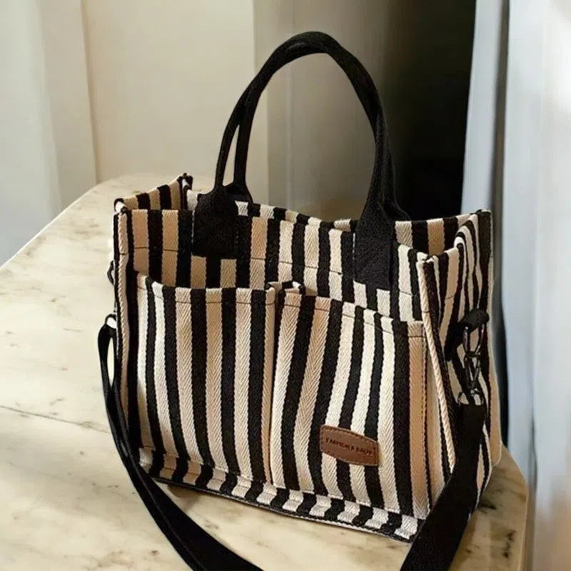 Bolso Tote Bag Rayas