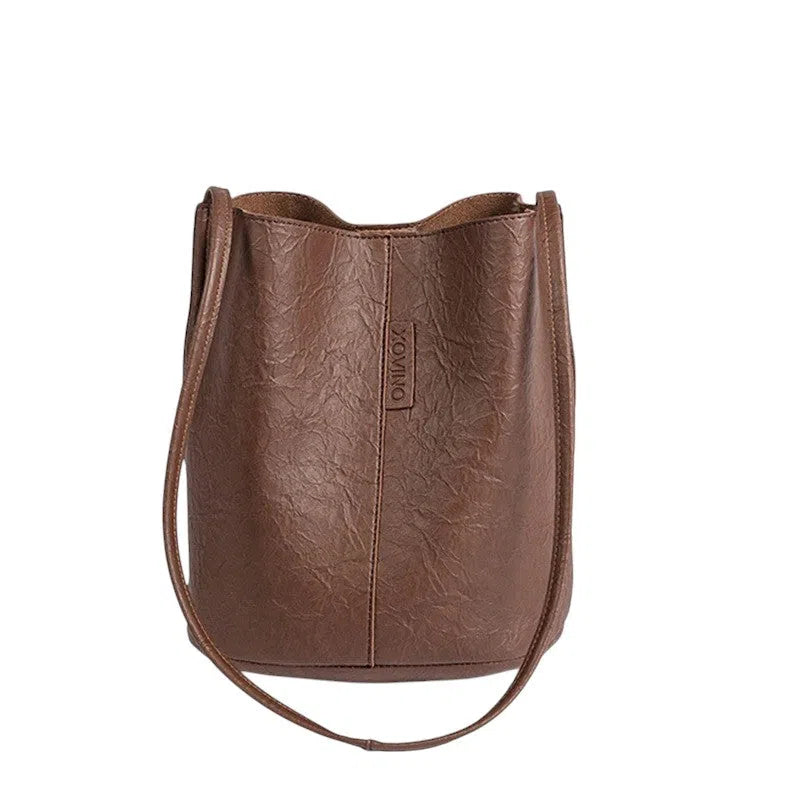 Bolso Tote Bag de PU Amplia Minimalista