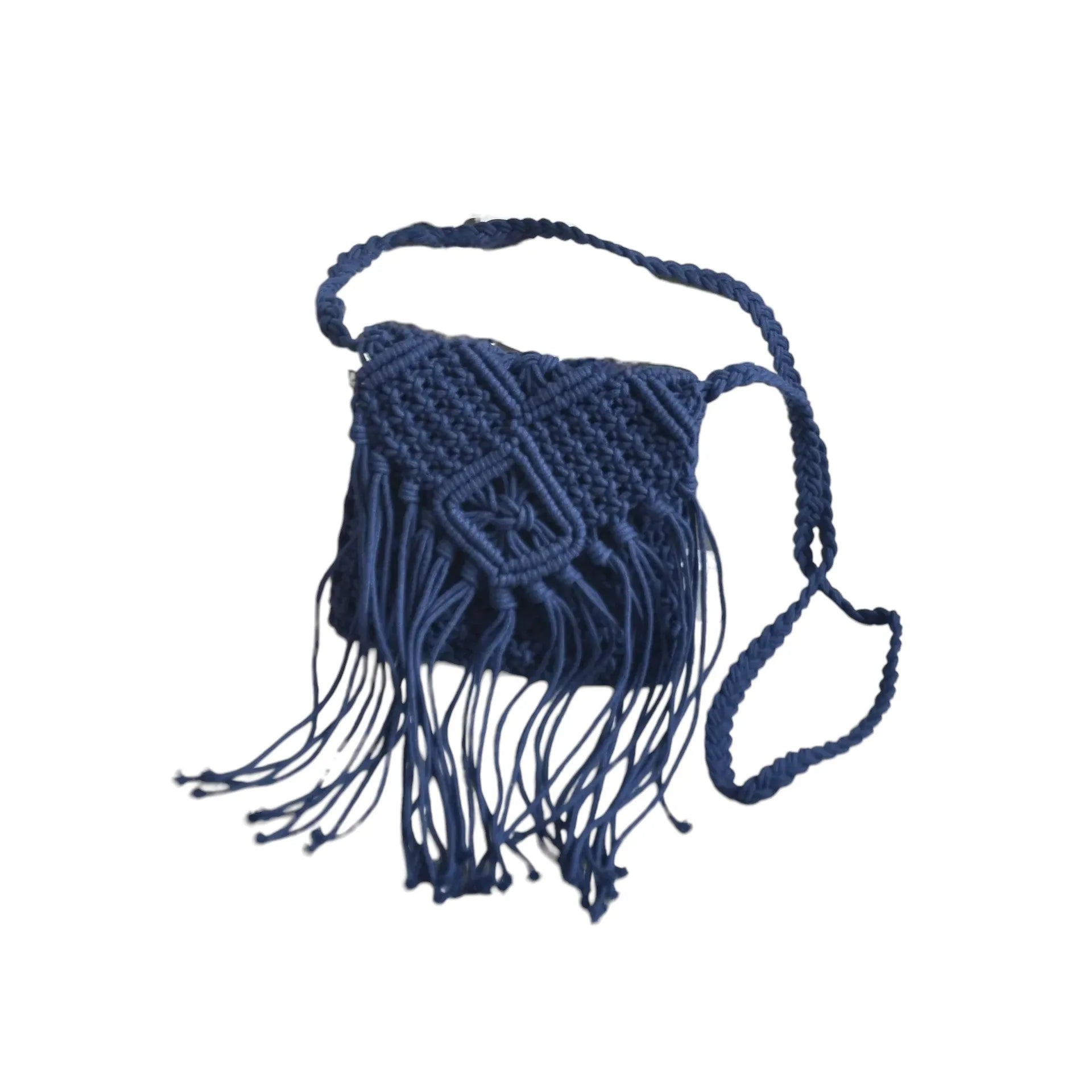 Bolso bandolera de algodón tejido – Color y estilo vibrante para tu día a día