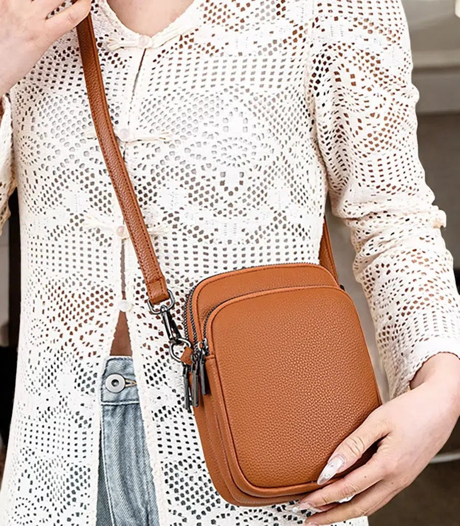 Bolso para Móvil de Cuero