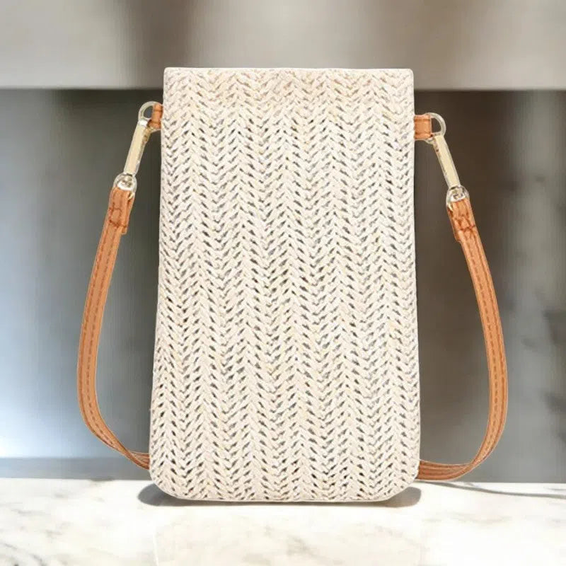 Bolso para Móvil de Rafia