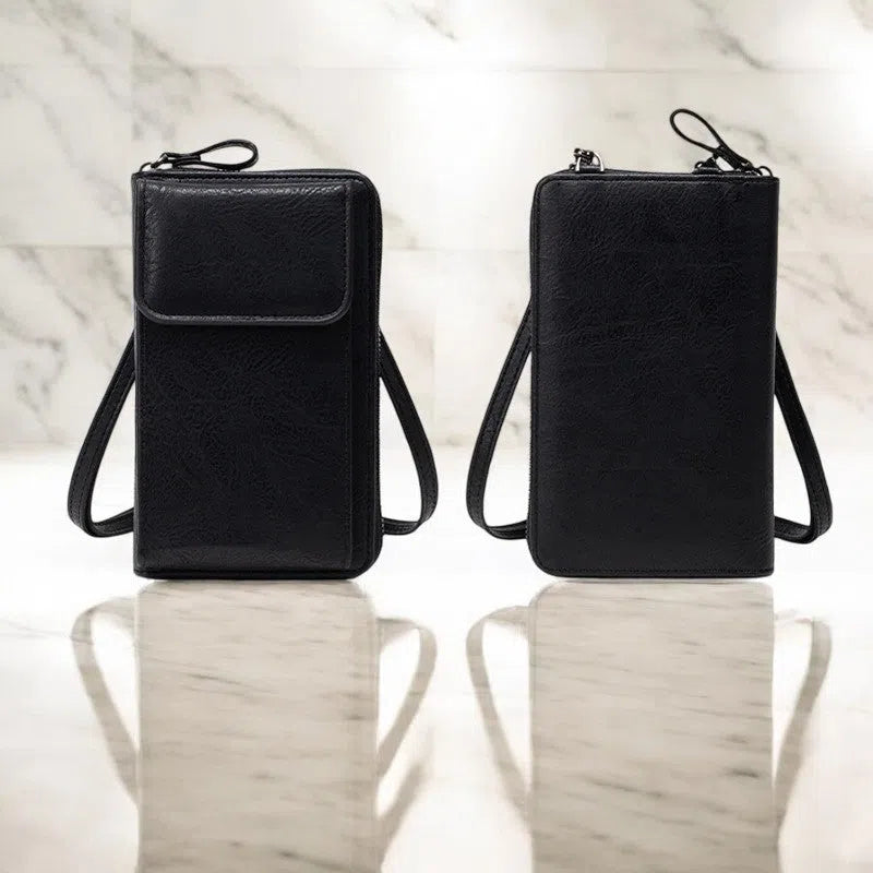 Bolso para Móvil y Cartera de Piel