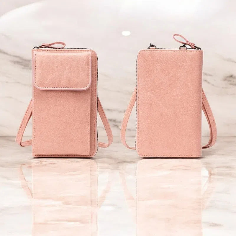 Bolso para Móvil y Cartera de Piel de Colores