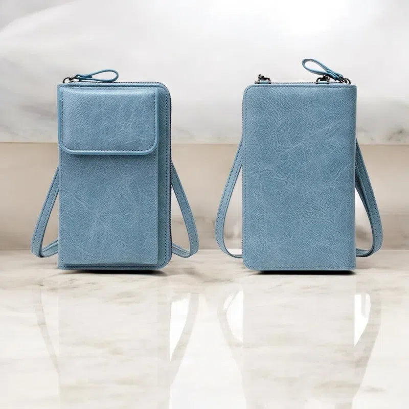 Bolso para Móvil y Cartera de Piel de Colores