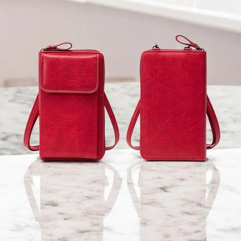 Bolso para Móvil y Cartera de Piel de Colores