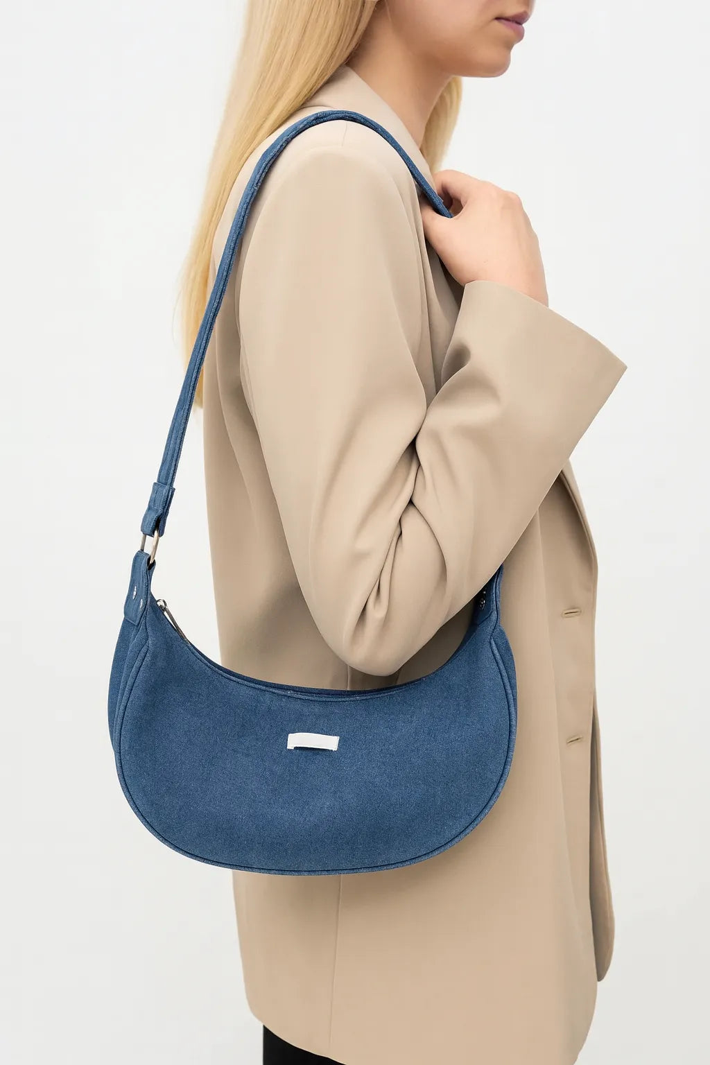 Bolso Tote Hobo de Denim – Casual y Funcional para Mujer