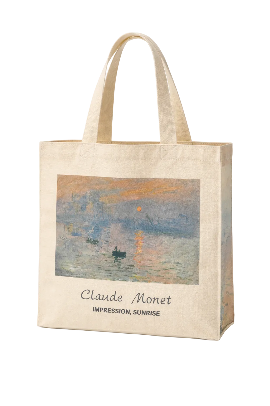 Bolso Tote Vintage Amanecer Sunrise – Lona Amplia y Elegante