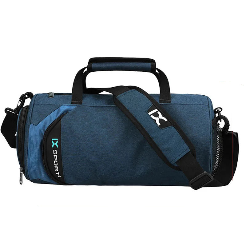 XL Waterproof Sports Bag Blue – Ideal for Fitness and Travel